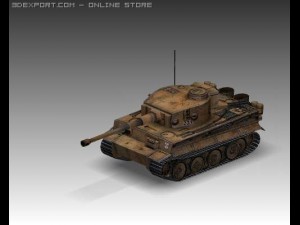 ww2 pz vi tiger sdkfz 181 ausf e 3D-Modell