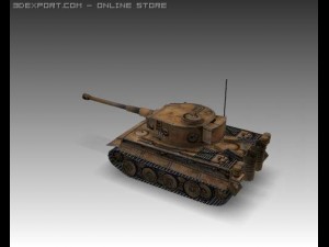 ww2 pz vi tiger sdkfz 181 ausf e 3D-Modell