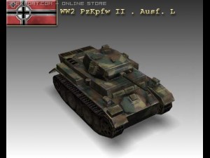 ww2 pzkpfw ii  ausf l Model 3D