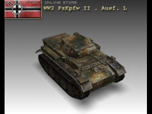 ww2 pzkpfw ii  ausf l Model 3D