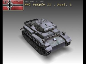 ww2 pzkpfw ii  ausf l Model 3D