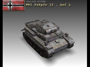 ww2 pzkpfw ii  ausf l Model 3D