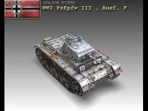 ww2 pzkpfw iii  ausf f 3D Model