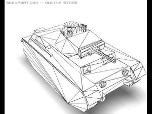 ww2 pzkpfw iii  ausf f 3D Model