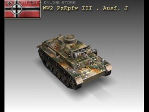 ww2 pzkpfw iii  ausf j Model 3D
