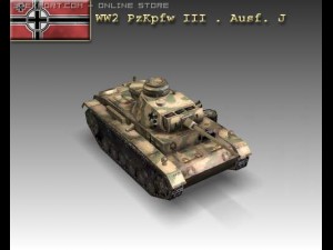ww2 pzkpfw iii  ausf j Model 3D