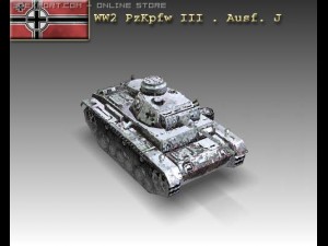 ww2 pzkpfw iii  ausf j Model 3D