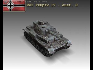 ww2 pzkpfw iv  ausf g 3D 模型