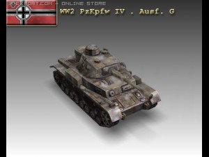 ww2 pzkpfw iv  ausf g 3D 模型