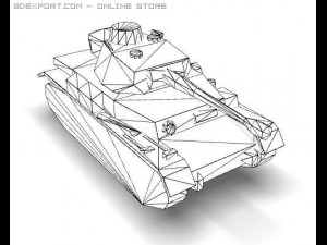 ww2 pzkpfw iv  ausf g 3D 模型