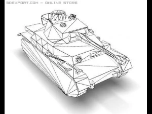 ww2 pzkpfw iv  ausf g 3D Model
