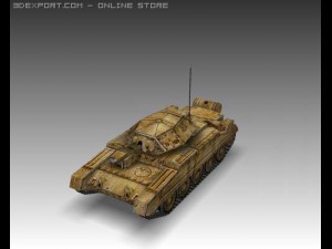 ww2 crusader mk ii british medium tank Modèle 3D