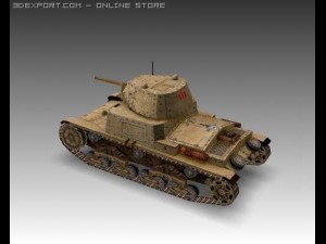 ww2 m13 40 italian medium tank Modèle 3D