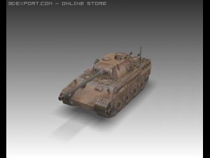 ww2 panzer vi ausf b tiger ii 3D मॉडल