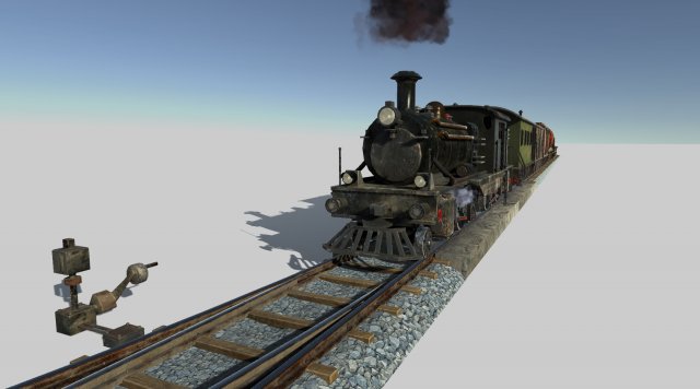 train construction kit 3D Model .c4d .max .obj .3ds .fbx .stl .blend 
