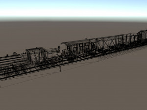 train construction kit 3D Model