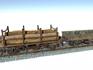 train construction kit 3D Model