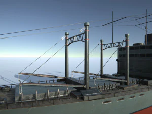 old ship set 3D Model