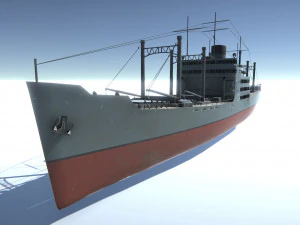 old ship set 3D Model