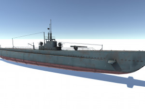 old ship set 3D 모델