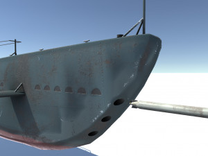 old ship set 3D 모델