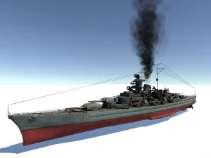 old ship set 3D Model