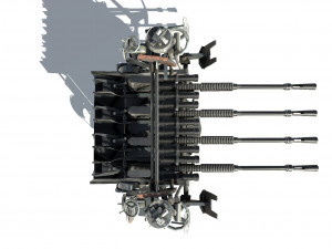 heavy machine 3Dモデル