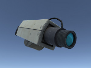 survillance camera system 3D 모델