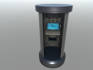 modern street props 3D Model