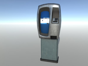 modern street props 3D Model