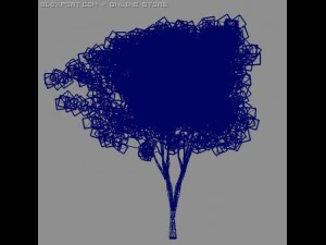 keyaki tree 3D Model