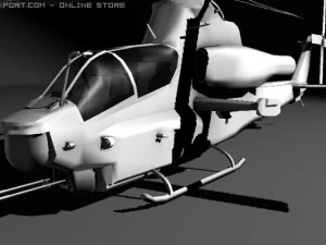 ah 1z viper 3D Model