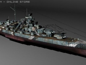bismarck Modèle 3D