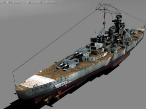 bismarck 3D मॉडल