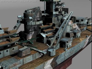 bismarck 3D मॉडल