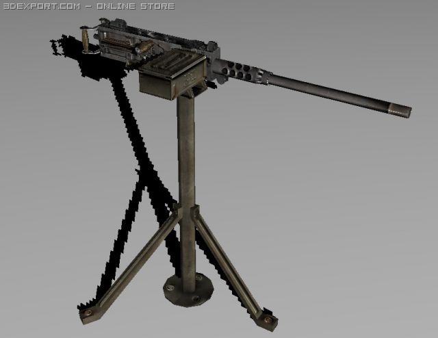browning m 25 3D Model .c4d .max .obj .3ds .fbx .stl .blend 