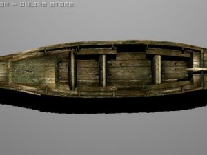 fisher boat 3D 模型