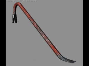 piede di porco Modello 3D