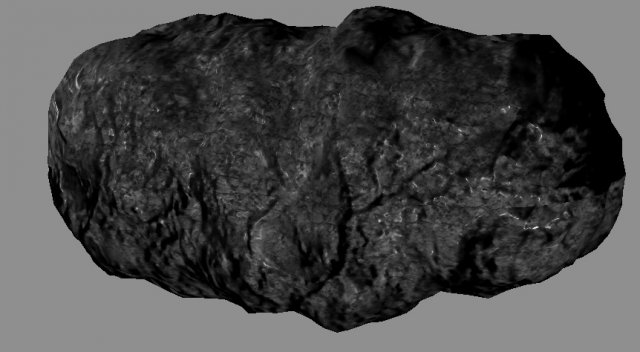 meteor 3D Model .c4d .max .obj .3ds .fbx .stl .blend 