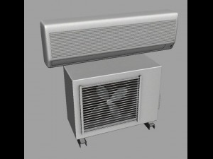 air conditioner set 3Dモデル
