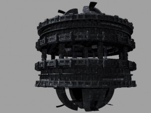 space station Modèle 3D