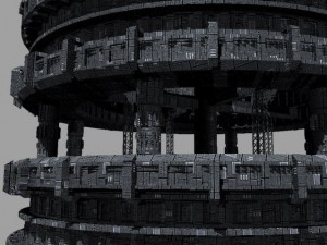 space station 3D Model