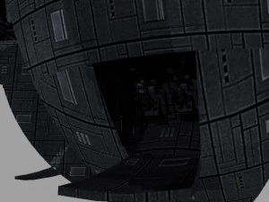 Raumstation 3D Modell