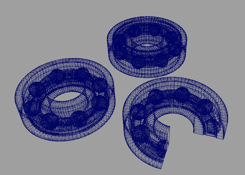 3d model bearing