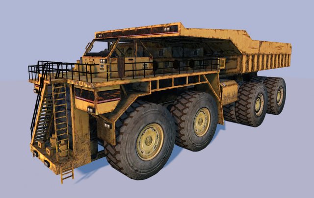 monster truck 3D Model .c4d .max .obj .3ds .fbx .stl .blend 