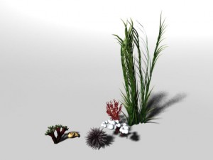 underwater set Modèle 3D