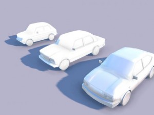 kgst cars set 3D Model
