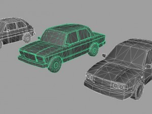 kgst cars set 3D Model