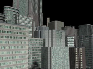 skyscraper cityscape2 3D Model