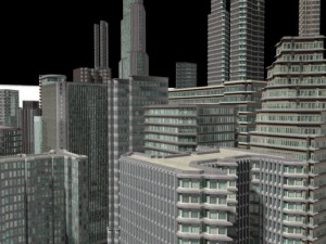 skyscraper cityscape2 3D Model
